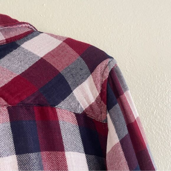 Rails Red and Blue Long Sleeve Button Down Shirt - Picture 9 of 12